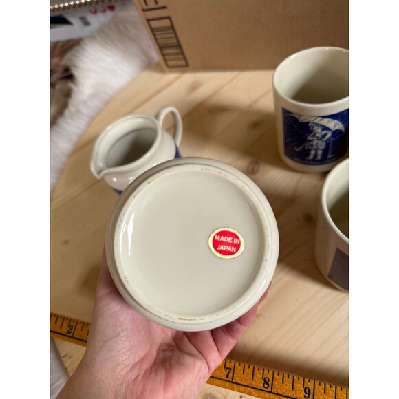 Morton Salt company mugs and creamer set - Picture 4 of 12